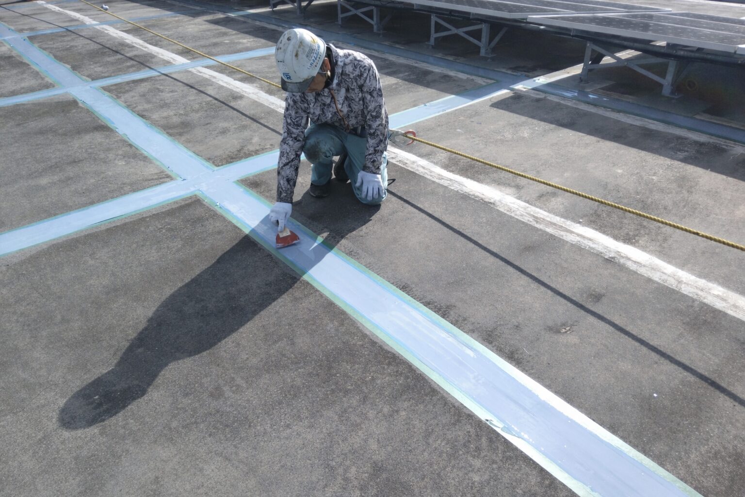 ウレタン防水プライマー塗布